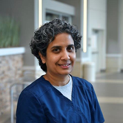 Dr. Geetha Chilakamarri, medical director at Trinity Health PACE Montgomery County